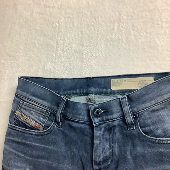 Diesel Women's Skinny Jeans - Dark Blue - Picture 3 of 13